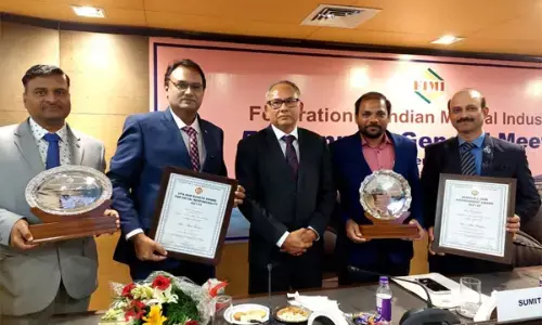 एनएमडीसी किरन्दुल परियोजना को मिला फेडरेशन ऑफ इंडियन मिनरल इंडस्ट्रीज का सीएसआर पुरस्कार