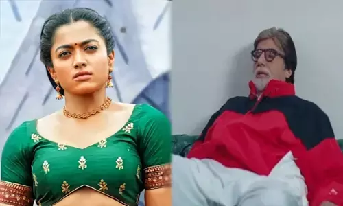 Rashmika Mandanna- Amitabh Bachchan: अमिताभ बच्चन ने किया Goodbye का फनी प्रमोशन, पुष्पा एक्ट्रेस रश्मिका बोलीं- पापा....