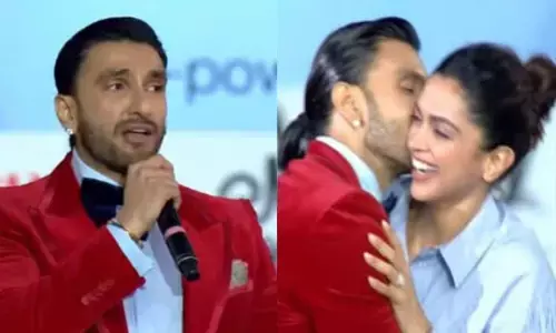 Ranveer Singh video: रणवीर सिंह के छलके आंसू, पत्नी दीपिका पादुकोण को बताया लक्ष्मी.... साली साहिबा की छूट गई हंसी....