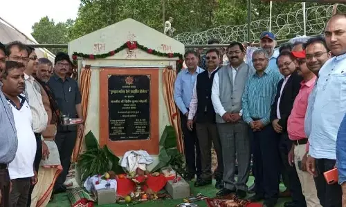 कुम्हार मारेंगा में हुआ एनएमडीसी लिमिटेड के लौह अयस्क डिपो का शुभारंभ