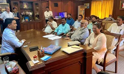 कांग्रेस जोड़ो के बीच टूटे विधायक: गोवा के 11 में 8 कांग्रेस के विधायक भाजपा में शामिल होंगे... सीएम सावंत से मिले