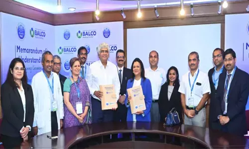 टाटा मेमोरियल सेंटर, मुंबई, और बालको मेडिकल सेंटर, रायपुर, ने किया एमओयू.... विशेषज्ञता के आदान-प्रदान, कौषल, क्षमता व कार्य संस्कृति संवर्धन के जरिए कैंसर उपचार के क्षेत्र में श्रेष्ठता पाना लक्ष्य