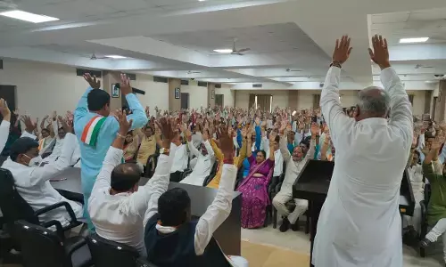 CG BJP ने राहुल गांधी को अध्यक्ष बनाने के प्रस्ताव पर कटाक्ष किया तो कांग्रेस ने गिना दिया कैसे चार साल में बदले चार अध्यक्ष