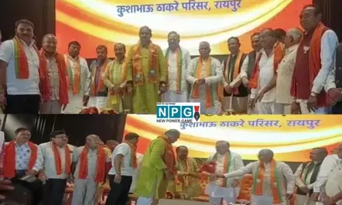 Video BJP में शामिल हुए कांग्रेस-जोगी कांग्रेस के नेता: छत्तीसगढ़ भाजपा के कई बागी नेताओं की पार्टी में वापसी, पूर्व विधायक का भी प्रवेश