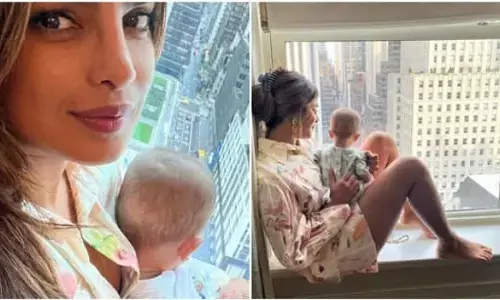 Bollywood news: न्यूयॉर्क की खूबसूरती निहारती दिखीं मां-बेटी,मालती संग शेयर की तस्वीर,जानिए किस बात पर हुए फैंस नाराज