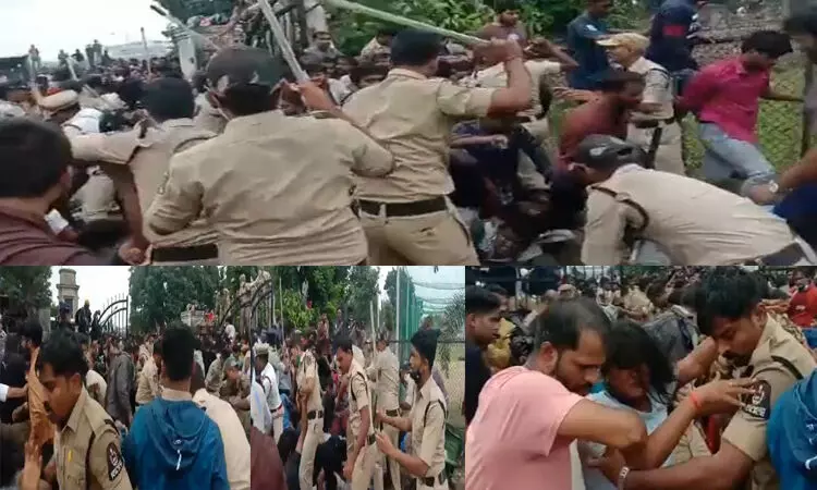 VIDEO: भारत-ऑस्ट्रेलिया मैच के टिकट के लिए जमकर मचा हंगामा, पुलिस ने किया लाठीचार्ज... 4 लोग घायल... देखें