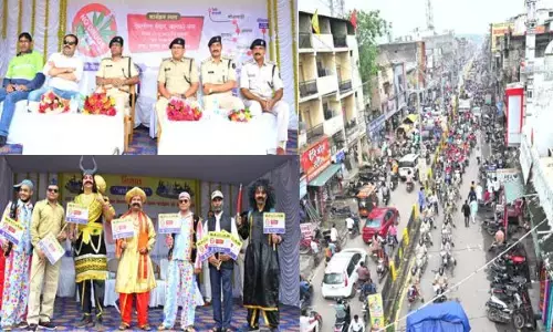 निजात अभियान विशाल बाइक रैली निकाल कर लोगों को किया जागरूक...1000 मोटर साइकिल, 50 आटो रिक्शा सहित लोक नृत्य और नाटक मंचन के कलाकार भी हुए शामिल