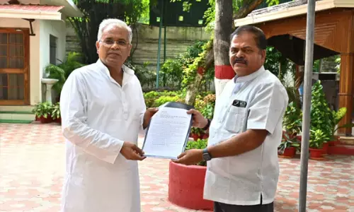 बड़ी खबर: राजधानी में स्काई वॉक की जांच के लिए सीएम भूपेश बघेल से शिकायत, सुनें क्या बता रहे हैं कांग्रेस प्रवक्ता आरपी सिंह...