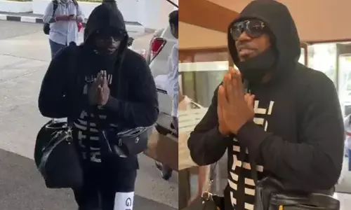 Legends League Cricket: भारत पहुंचे Chris Gayle, हाथ जोड़कर किया नमस्ते... लीजेंड्स लीग क्रिकेट में उड़ाएंगे चौके-छक्के