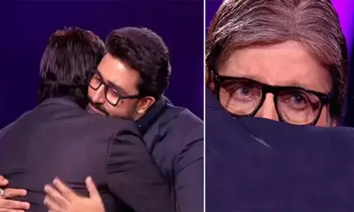 अभिषेक ने KBC में किया कुछ ऐसा, देखकर रो पड़े अमिताभ बच्चन...देखिए वीडियो