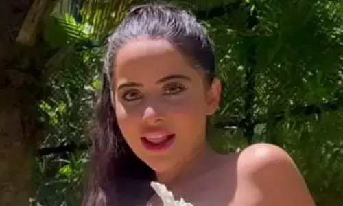 Urfi Javed का टॉपलेस शूट, शंख से ढंका बदन, कहा- कुछ भी पहनो, कपड़े नहीं