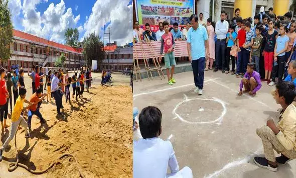 शहर में छत्तीसगढ़िया ओलंपिक की धूम, अब जोन स्तर में कमाल दिखाएंगे खिलाड़ी... शहर में छत्तीसगढ़िया ओलंपिक की धूम, अब जोन स्तर में कमाल दिखाएंगे खिलाड़ी...