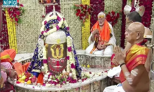 Live Mahakal Lok Corridor: पीएम मोदी ने महाकाल लोक कारिडोर का किया उद्घाटन, गर्भगृह में भक्तिभाव से किया महाकाल की पूजन, देखें फोटो...