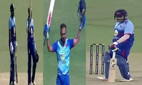 इस भारतीय बल्लेबाज ने तोड़ी गेंदबाजों की कमर, मचा कोहराम...VIDEO वायरल...