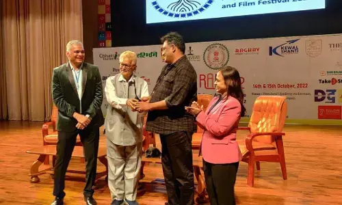 रायपुर फिल्म फेस्टिवल का समापन, फिल्मों की स्क्रीनिंग एवं अनुराग बासु द्वारा छालीवुड के कलाकारों का सम्मान।