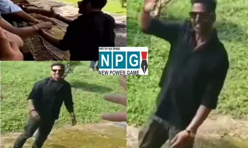 CG News: अक्षय कुमार से मिलने आये फैन्स को जब एक्टर ने कहा- पहले बच्चा संभालों, देखें ये वीडियो