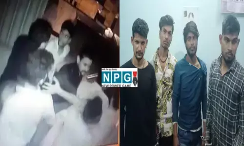 CG वीडियोः बार के कर्मचारियों को नशेड़ियों ने जमकर पीटा, बार बंद करने से गुस्साएं युवकों ने देर रात मचाया उत्पात, 4 गिरफ़्तार