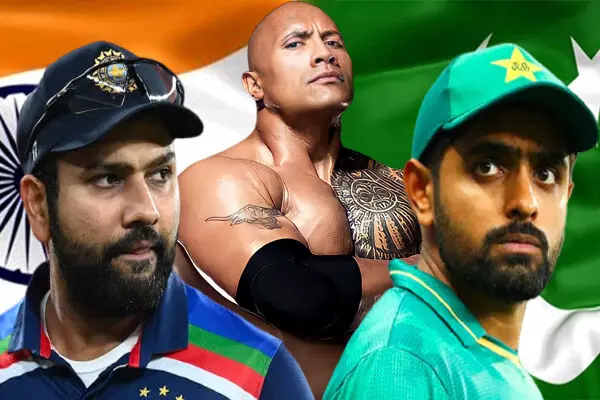 WWE के रेसलर द रॉक भी भारत-पाकिस्तान मैच को लेकर तैयार, VIDEO शेयर कर कही यहां बड़ी बात...देखें