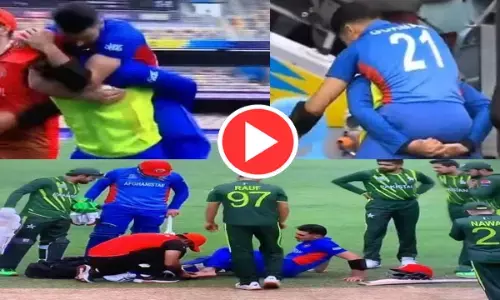 T20 World Cup: बल्लेबाज पर निकाला गुस्सा!, इस गेंदबाज ने किया खिलाड़ी को घायल, तोड़ा अंगूठा...देखें