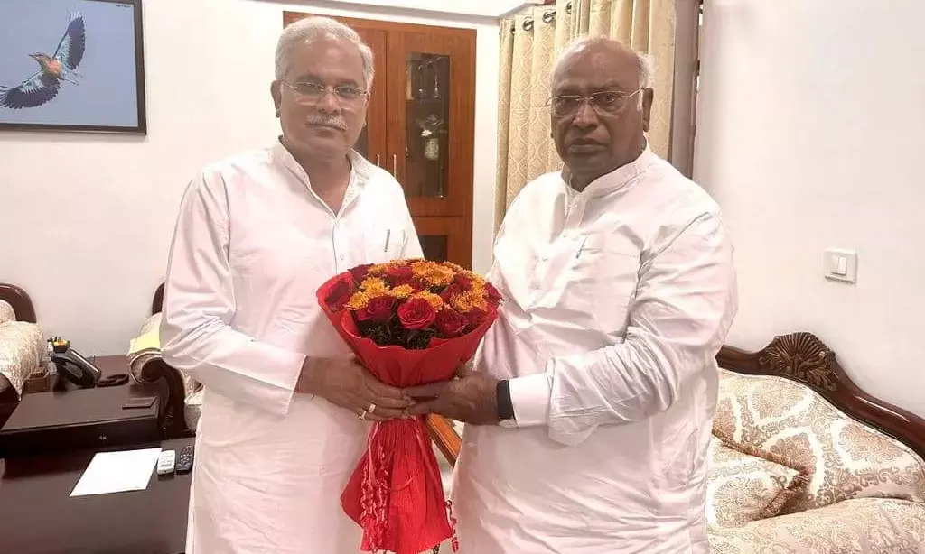 बड़ी खबर: सीएम भूपेश आज और मरकाम कल जाएंगे दिल्ली, खड़गे के पदभार ग्रहण में शामिल होंगे; राहुल गांधी...