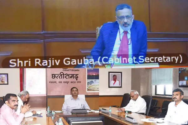 मुख्य सचिवों का राष्ट्रीय सम्मेलन: भारत सरकार के केबिनेट सचिव ने की तैयारियों की समीक्षा...