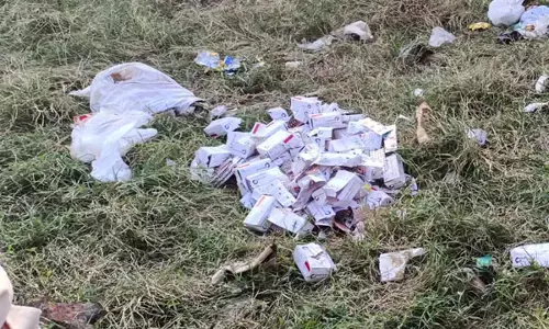 खाली प्लाट में नशीली टेबलेट का जखीरा: पुलिस के डर से 7 लाख की प्रतिबंधित दवा छोड़कर भागे आरोपी, 20 दिनों में 3 लाख 20 हजार नग नशीली टेबलेट जब्त