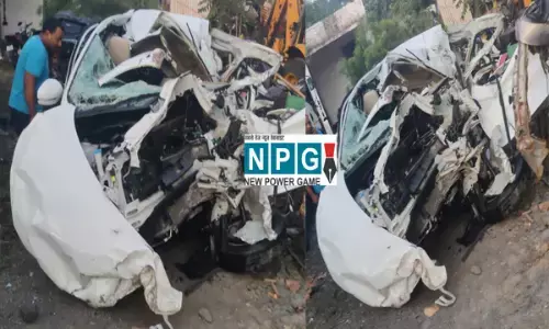 CG-नेशनल हाइवे पर दर्दनाक सड़क हादसा: पूर्व डिप्टी एजी सहित दो गंभीर, एक की मौत