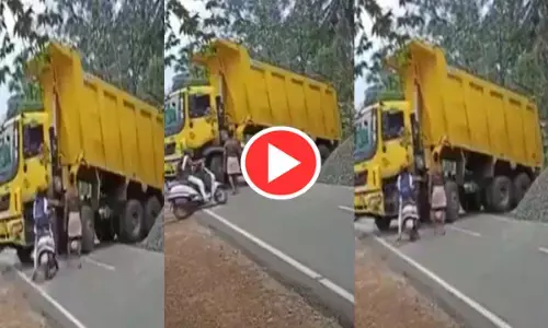 Viral Video: पापा की परी ने खड़े ट्रक पर ठोक दी स्कूटी, लोग बोले- ऐसे कैसे चलेगा दीदी!...