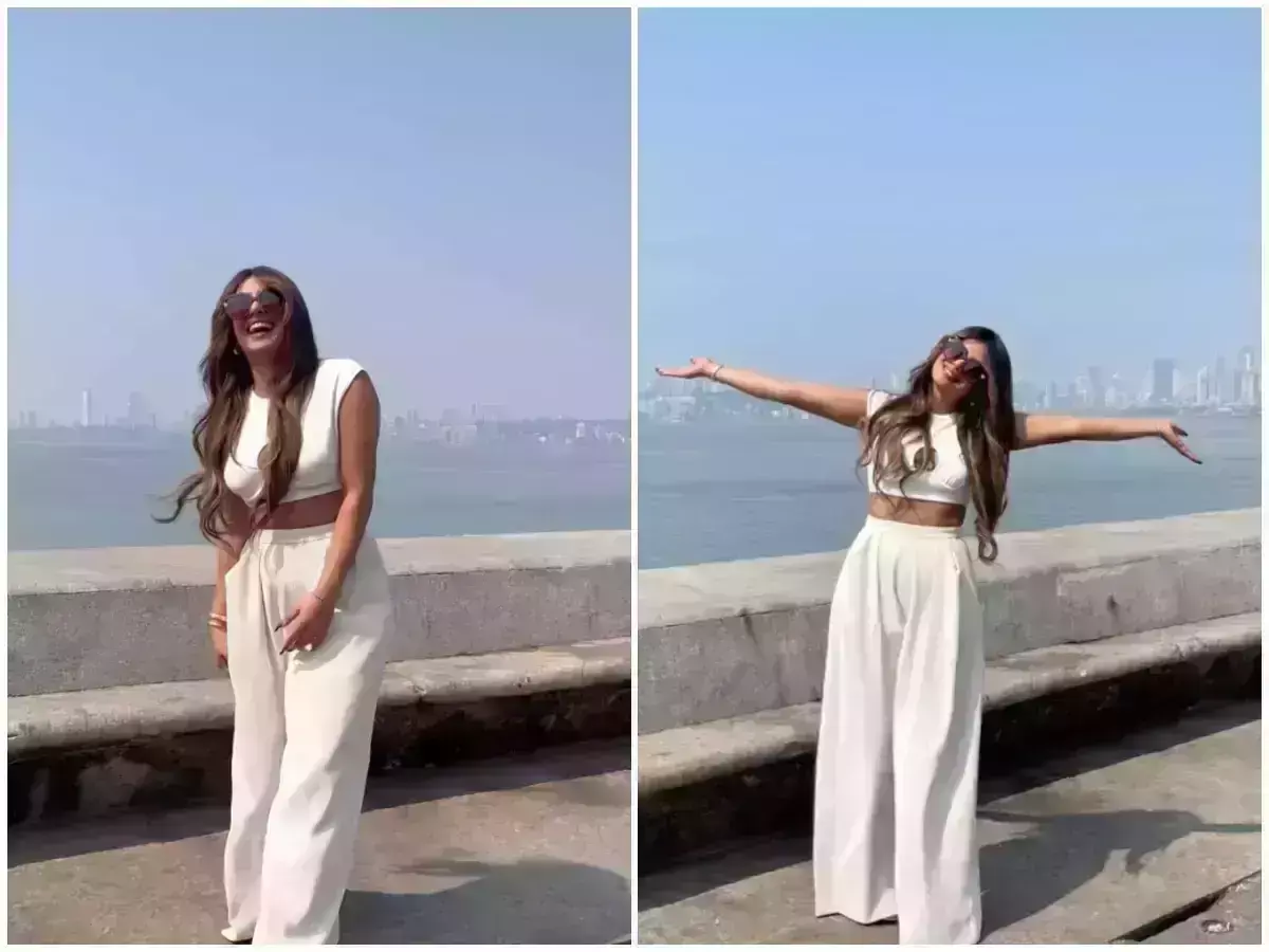 bollywood news: भारत लौटते ही प्रियंका चोपड़ा पर चढ़ा देसी खुमार,मरीन ड्राइव पर ऐसे की मस्ती, कहा- बहुत मिस किया