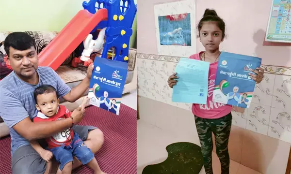 घर बैठें बनवाएं बच्चों का आधार कार्ड,निगम द्वारा अब तक 126 बच्चों का किया गया है पंजीयन