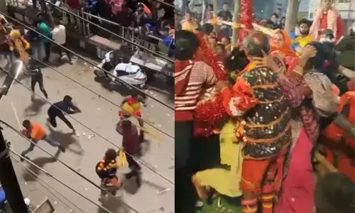 CG VIDEO-राउत नाचा महोत्सव में बलवा, जमकर चली लाठियां, महिलाओं से भी मारपीट