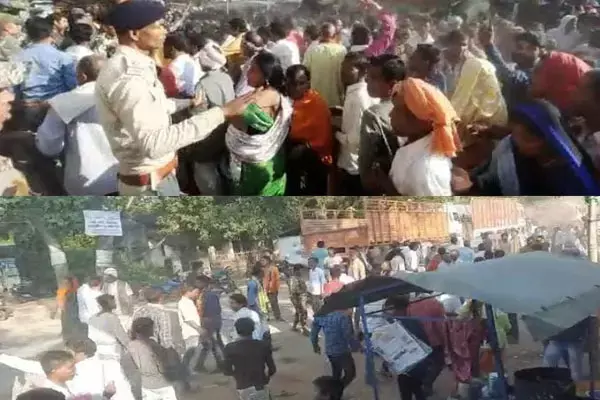 CG News-पुलिस पर पथराव, गाड़ियां तोड़ी, कई घायल: धान खरीदी केंद्र खोलने की मांग को ग्रामीणों ने पुलिस पर किया पथराव, भागकर पुलिस को बचानी पड़ी जान