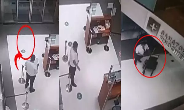 भूतिया मरीज का VIDEO वायरल: रात 3 बजे अस्पताल के गार्ड ने भूतिया मरीज को किया भर्ती, CCTV फुटेज वायरल...