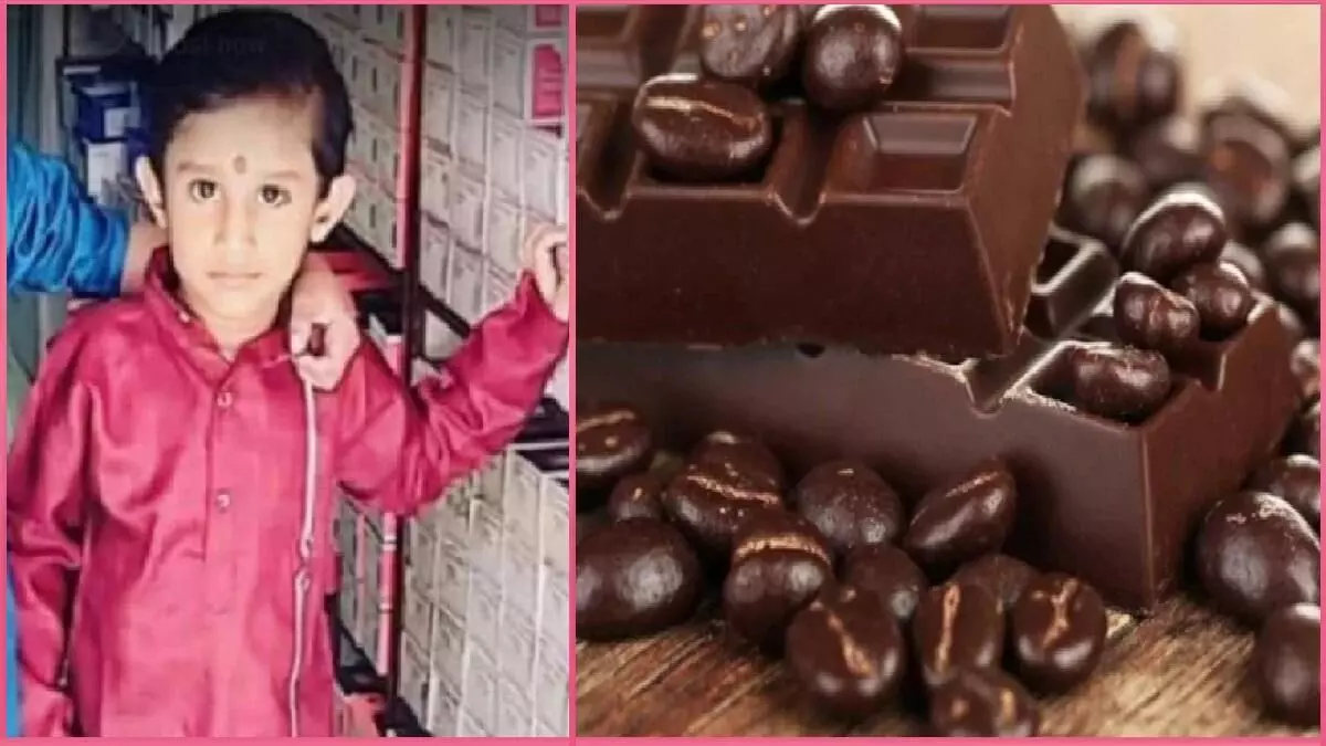 शॉकिंग न्यूज: 8 साल के बच्चे के गले में फंसा चॉकलेट, मौत; विदेश ये यह चॉकलेट लेकर आए थे पिता