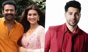 एक्ट्रेस कृति सेनन कर रही प्रभास को डेट... वरुण धवन ने किया बड़ा खुलासा...बोले-दिल में सिर्फ...