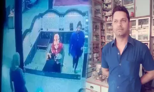 CCTV में रिकॉर्ड लाइव मौत: साईं बाबा के चरणों में श्रद्धालु की मौत, मंदिर में सिर झुकाया, फिर नहीं उठा