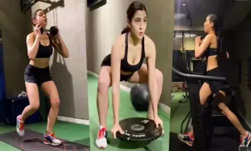 सारा अली खान का वर्कआउट VIDEO: जिम में पसीना बहाते दिखी एक्ट्रेस, इस तरह खुद को रखती हैं फिट....