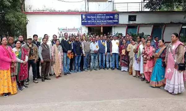 छत्तीसगढ़ टीचर्स एसोसिएशन GPM द्वारा नव पदोन्नत प्रधान पाठकों का सम्मान समारोह का किया आयोजन