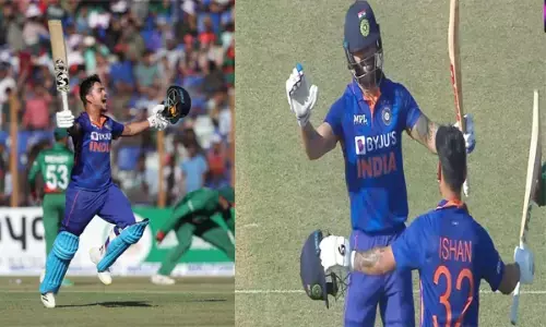 Cricket News-मैदान पर झूम उठे विराट और ईशान किशन: दोहरा शतक जड़ने पर मैदान में किया भांगड़ा, VIDEO जमकर हो रहा वायरल...