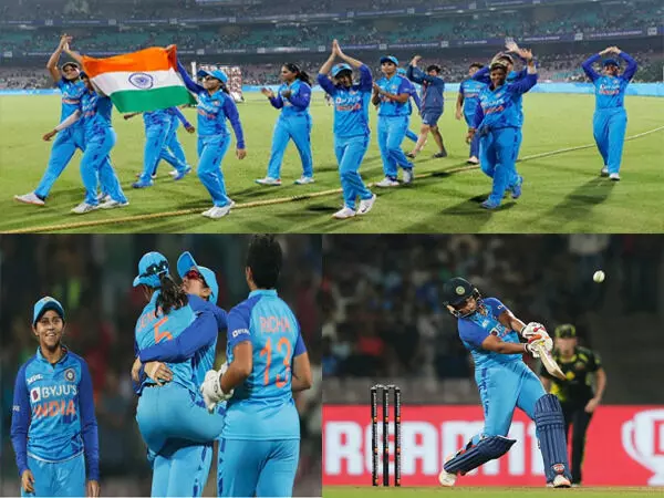 IND vs AUS: भारतीय महिला टीम ने ऑस्ट्रेलिया को चटाई धूल, सुपर ओवर में इतने रनों से जीत की आसिल...