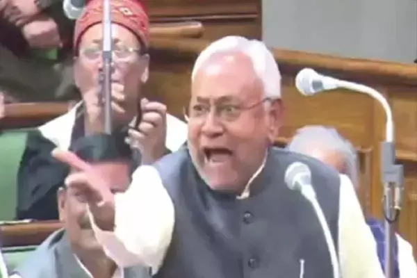 VIDEO-विधानसभा में CM नितीश हुए आग बबूला: सवाल पूछने पर तमतमाए, बोले- तुम लोग...