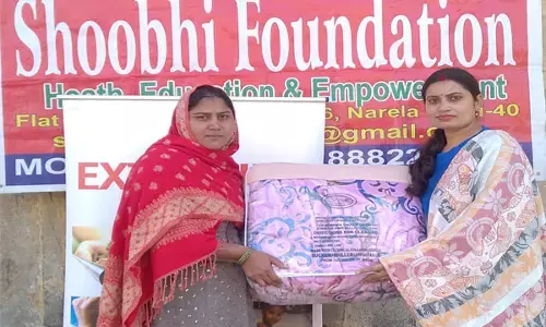 शुभी फाउंडेशन ने कॉर्पोरेट सोशल रिस्पांसिबिलिटी के तहत आर्थिक रूप से गरीब लोगो में कंबल समेत जरुरत समान का किया वितरण