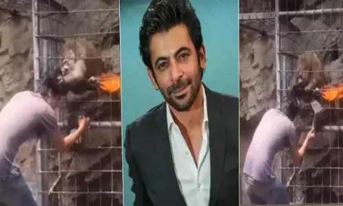 जब बंदर मामा ने कहा- मेरा दिल ये पुकारे आजा...सुनील ग्रोवर का ये VIDEO देख पेट पकड़कर हंसेंगे आप...