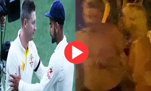 क्रिकेट टीम के इस पूर्व कप्तान को गर्लफ्रेंड ने सरेआम पीटा, जमकर की हाथापाई..VIDEO वायरल...