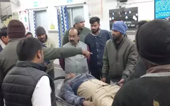 बीजेपी प्रदेश अध्यक्ष की पायलट गाड़ी हादसे का शिकार, हेड कॉन्स्टेबल की मौत, एक गंभीर, 2 अन्य घायल