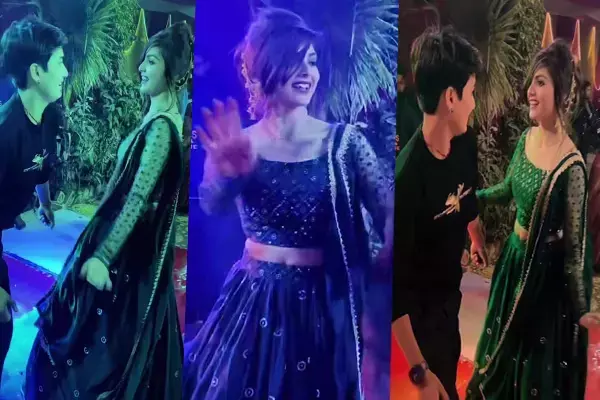 क्यूट कपल ने लूटी महफ़िल: अंखियों से गोली मारे गानें पर किया जबरदस्त डांस, लोगो बोले-रवीना और गोविंदा भी है इस के आगे फेल…