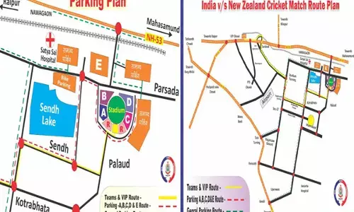 India-New Zealand match: इन वाहनों पर रहेगा प्रतिबंध, पुलिस का रूट मैप, इन रास्तों से स्टेडियम जाने पर नहीं होगी परेशानी....