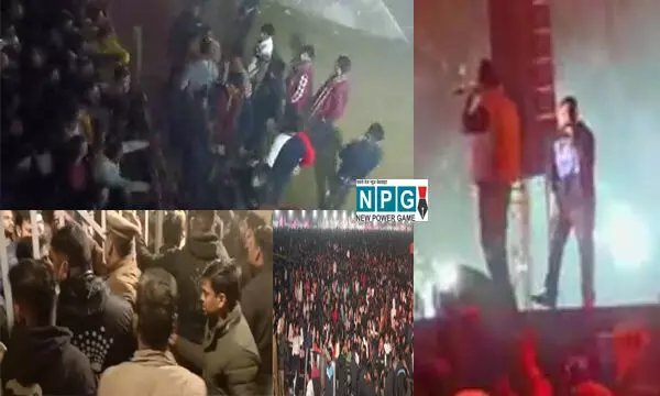 रैपर रफ्तार के शो में हंगामा: IIT BHU में बैरिकेडिंग तोड़ महिलाओं के सेक्शन में घुसी भीड़, छेड़खानी और बवाल पर पुलिस ने चलाई लाठी...