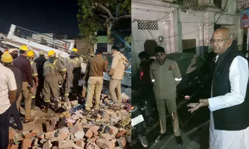 Alaya Apartment Collapse: लखनऊ अलाया अपार्टमेंट हादसा हिरासत में पूर्व मंत्री का बेटा, सपा विधायक शाहिद मंजूर के घर देर रात पहुंची पुलिस