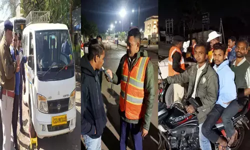 CG-जनवरी में 5,344 लोगों ने तोड़ा यातायात नियम, लापरवाही से वाहन चलाने वालों का कटा 33 लाख 21 हजार का चालान...